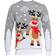 Jule Sweaters Cute Christmas Sweater Unisex - Grey