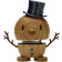 Hoptimist Snowman S Prydnadsfigur 8cm