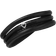 Christina Jewelry Leather Bracelet - Black/Transparent