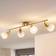 Lindby Eleina 4 Ceiling Flush Light ∅ 10cm