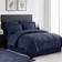 Sweet Home Collection Bed in a Bag Bed Linen Blue (259.1x228.6cm)