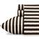 Betsey Johnson Wonderland Stripe Underlakan Svart (233.7x157.5cm)