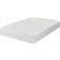 All-in-One Zippered with Bug Blocker Mattress Cover White (190.5x137.2cm)