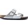 Birkenstock Arizona Split Birko-Flor - White/Silver