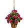 Nearly Natural Bougainvillea in Hanging Basket 18"