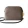 Michael Kors Jet Set Travel Medium Logo Dome Crossbody Bag - Brown/Black