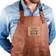 Name Engraving Apron Brown