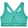 Under Armour Mid Crossback Heather Sports Bra - Neptune Light Heather