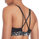 Reebok Lux Strappy Modern Safari Print Sports Bra