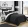 Chic Home Brenton Sängkläder Svart (233.7x228.6cm)