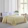 Beatrice Home Fashions Medallion Chenille Örngott Gul (66x50.8cm)