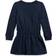 Ralph Lauren Girl's Long Sleeved Dress French - Navy