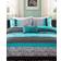 Mi Zone Camille Bedspread Green (259.1x228.6cm)