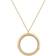 Edblad Zinnia Necklace L - Gold/Transparent