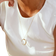 Edblad Zinnia Necklace L - Gold/Transparent