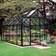 Halls Greenhouses Magnum 128 9.9m² 3mm Aluminium Glas, Härdat glas