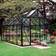 Halls Greenhouses Magnum 128 9.9m² 3mm Aluminium Härdat glas, Glas