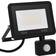 vidaXL LED Floodlight with Sensor 30W Warm White