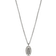 Vivienne Westwood Tag Pendant Necklace - Silver