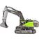 HuiNa Excavator RTR 1593