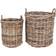 House Nordic Burton Basket 57cm 57cm 2pcs
