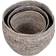 House Nordic Tivoli Basket 33cm 33cm 3pcs