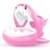 Flyboo Swimming Shark Pool Float with Inflatable Canopy