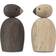 Kay Bojesen Pair of Sparrows Prydnadsfigur 6cm 2st