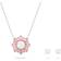Swarovski Sunshine Set - Sølv/Pink/Transparent