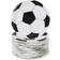 Blue Panda Disposable Plates Soccer Birthday Party Paper Plates 80-pack