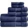 Madison Park Signature Turkish Bath Towel Blue (147.3x76.2cm)