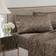 Martex Elegance Seduction Bed Sheet Brown (243.8x167.6cm)