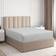 CGK Unlimited Soft Wrinkle Free Bed Sheet Grey (203.2x152.4cm)