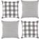 DII Hidden Zipper Cushion Cover Gray (45.7x45.7cm)