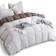 KASENTEX All Season Bedspread Silver, Brown (223.5x172.7cm)