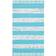 Safavieh Montauk Turquoise, White 27x45"