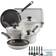 Farberware - Set di pentole con coperchio 15 Parti