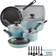 Farberware - Set di pentole con coperchio 15 Parti