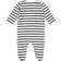 Petit Bateau Infant Romper - White/Dark Blue