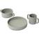 Everleigh & Me Baby's Dining Set - Charcoal