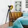 Homcom Retro Tripod Black/Gold Floor Lamp 152cm