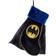 Kurt Adler Batman Applique Stocking 2.4"