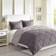 Madison Park Essentials Windsor Bedspread Gray (228.6x218.4cm)