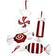 Nearly Natural Shatterproof Jumbo Candy Cane Christmas Tree Ornament 30.5cm 4pcs
