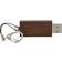 InLine Woodline walnut 8GB USB 3.0