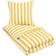 Borg Living Nordic Dynetrekk Hvit, Gul (220x200cm)