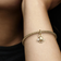 Pandora Disney Aladdin Scarab Beetle Dangle Charm - Guld/Transparent