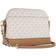 Michael Kors Large Logo Dome Crossbody Bag - Vanilla/Acorn
