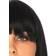 Leg Avenue Women's Short Natural Bob Wig Black