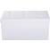 Homcom 833-109CW Cream White Storage Bench 76x38cm